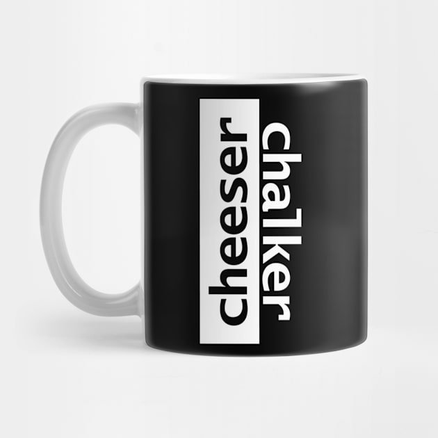 Minimal Typography Cheeser Gamer by ellenhenryart